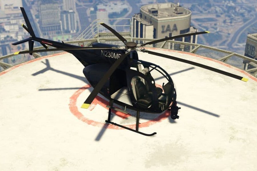Buzzard Attack Chopper in GTA Online