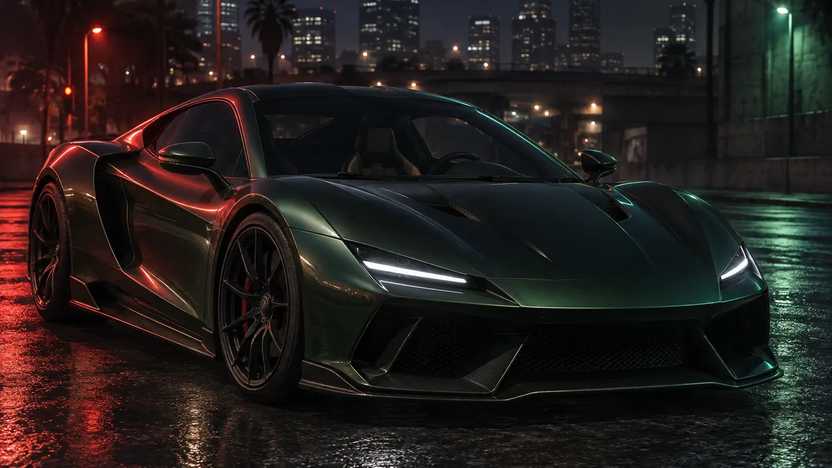 AI-generated render of the Grotti Cartuccia GT
