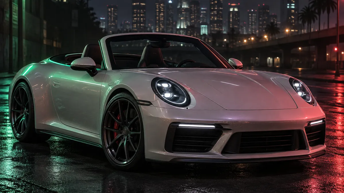 AI-generated render of the Pfister Comet S2 Cabrio