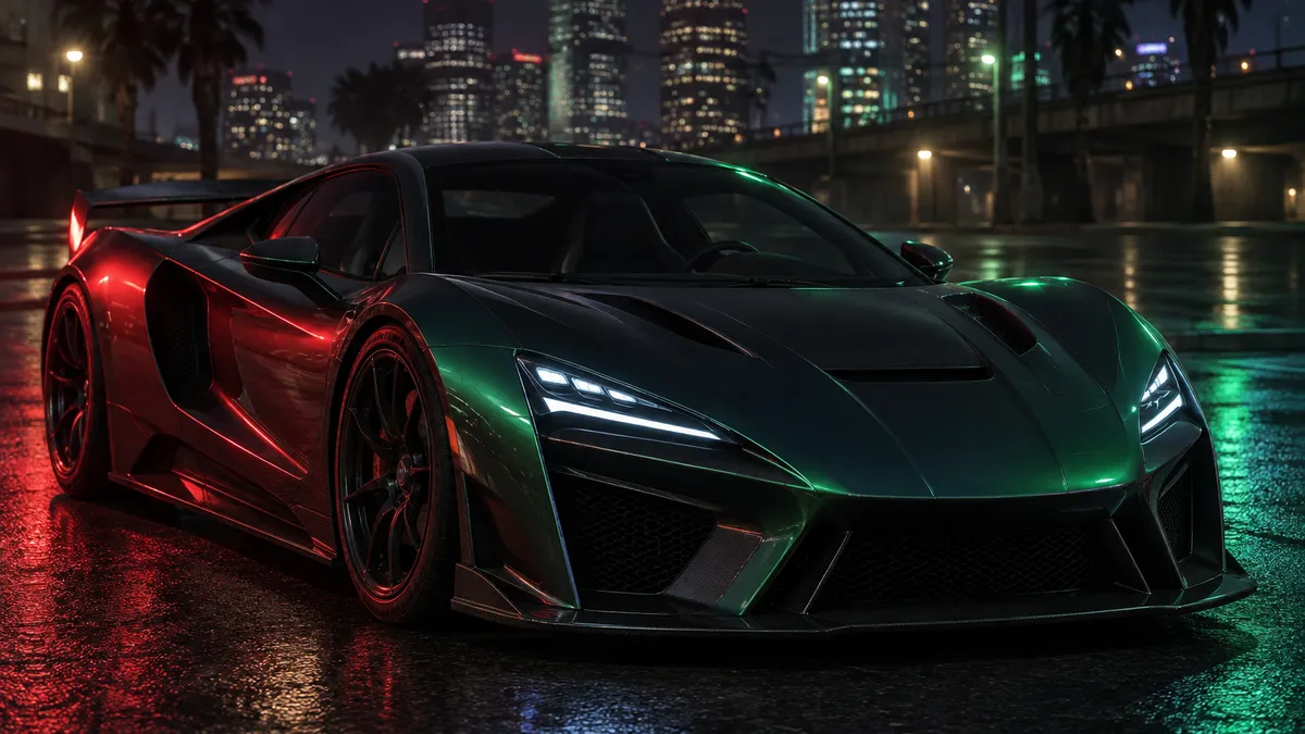 AI-generated render of the Progen Itali GTB