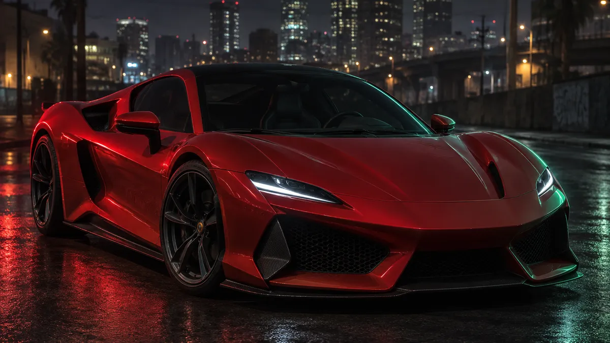 AI-generated render of the Grotti Itali RSX