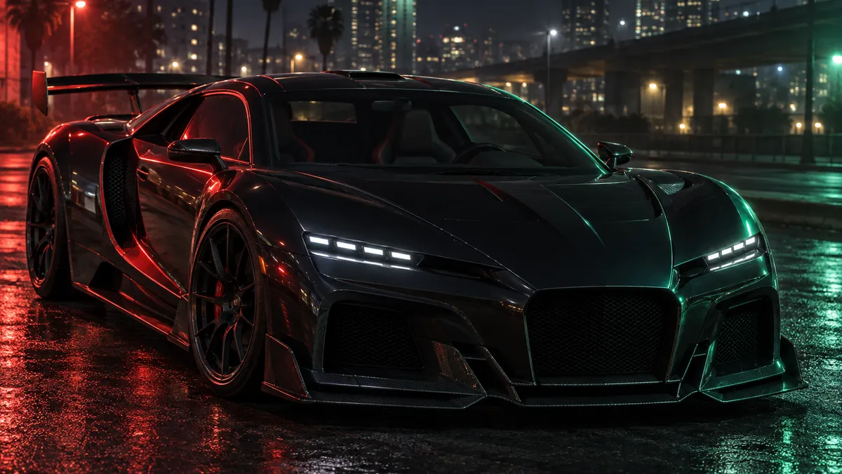 AI-generated render of the Truffade Nero Custom