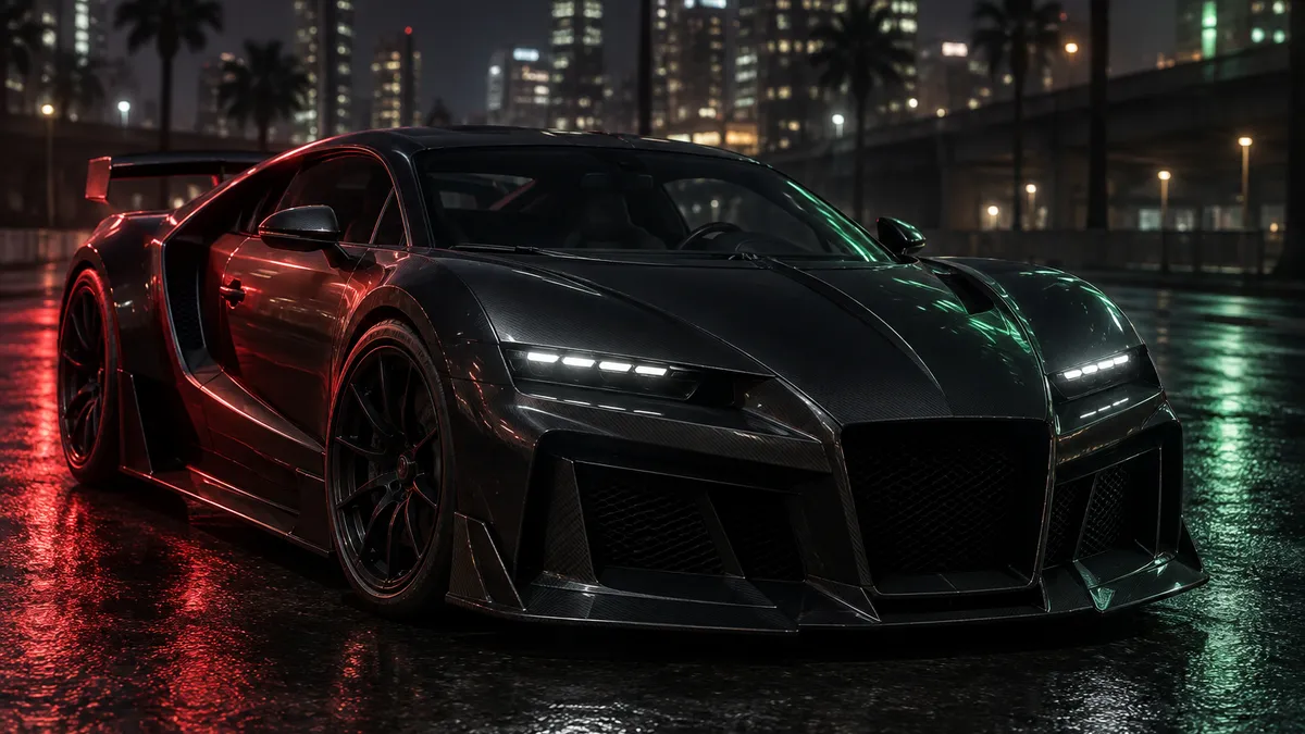 AI-generated render of the Truffade Nero
