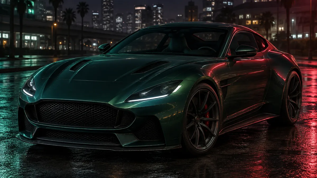 AI-generated render of the Dewbauchee Rapid GT X