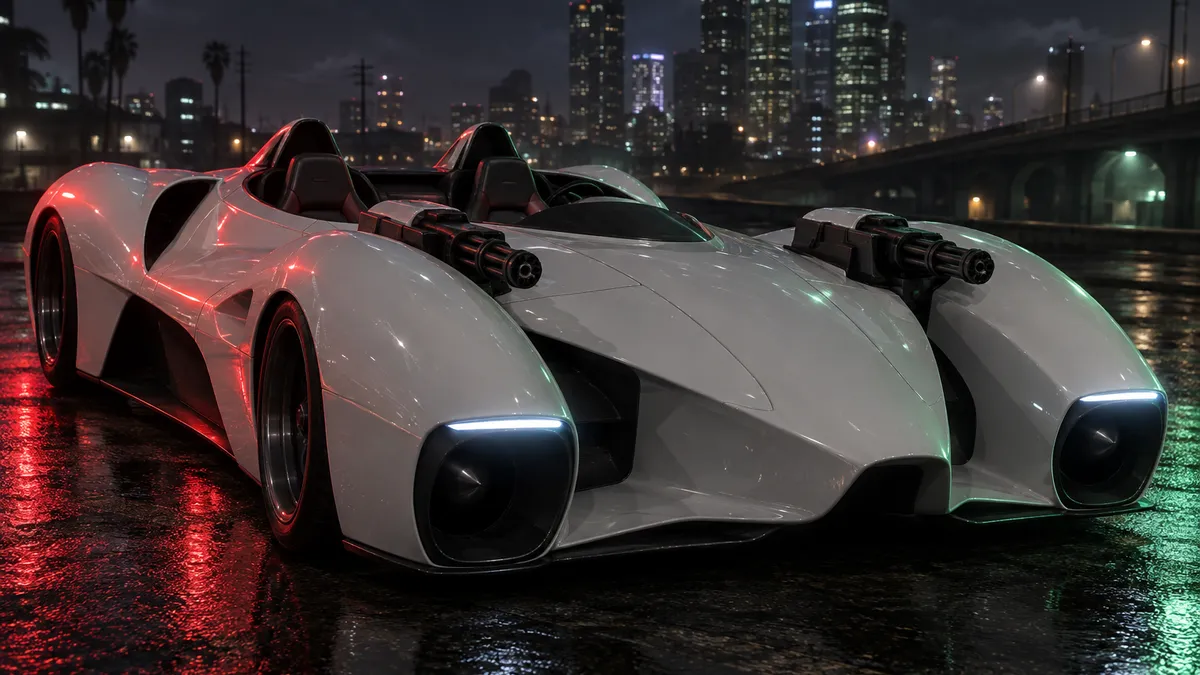 AI-generated render of the Declasse Scramjet