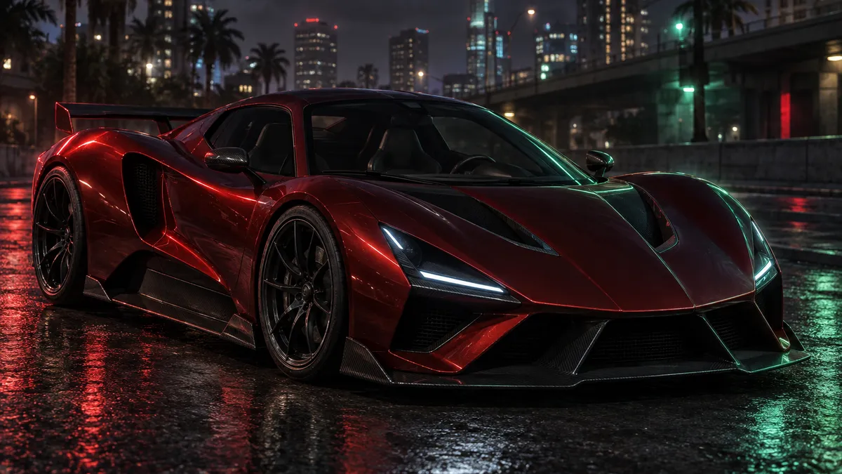 AI-generated render of the Lampadati Tigon