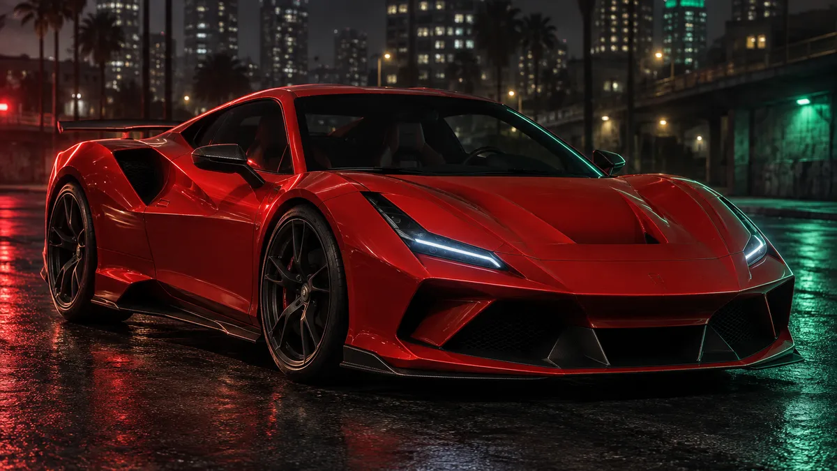 AI-generated render of the Grotti Turismo Omaggio