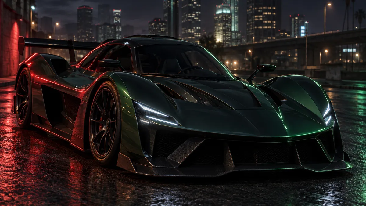 AI-generated render of the Dewbauchee Vagner