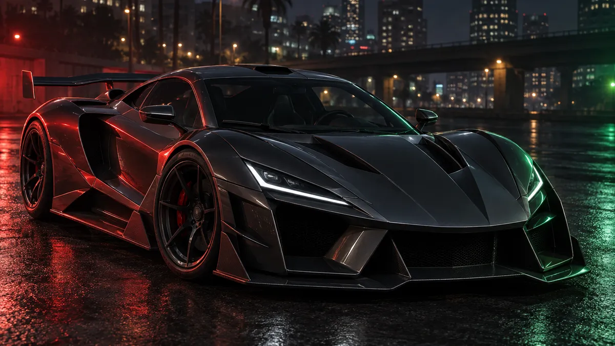 AI-generated render of the Grotti Veleno GT