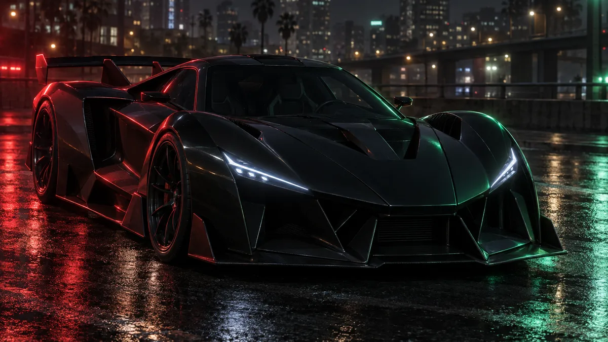 AI-generated render of the Grotti X80 Proto