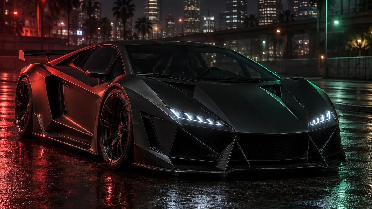 AI-generated render of the Pegassi Zentorno